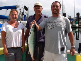 Fishing Tours, Salmon, Coho -  BC Fishing Charters, Gibsons  