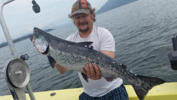 Fishing Tours, Salmon, Coho - Sunshine Kayaking, Gibsons  