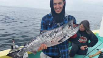 Fishing Tours, Salmon, Coho - Sunshine Kayaking, Gibsons  