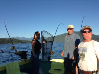 BC Fishing Tours, Salmon, Coho - Gibsons Landing Harbour  